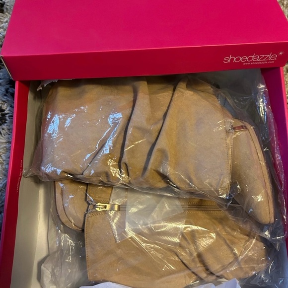 Shoe Dazzle Heeled Boots (Michea) - Picture 2 of 5